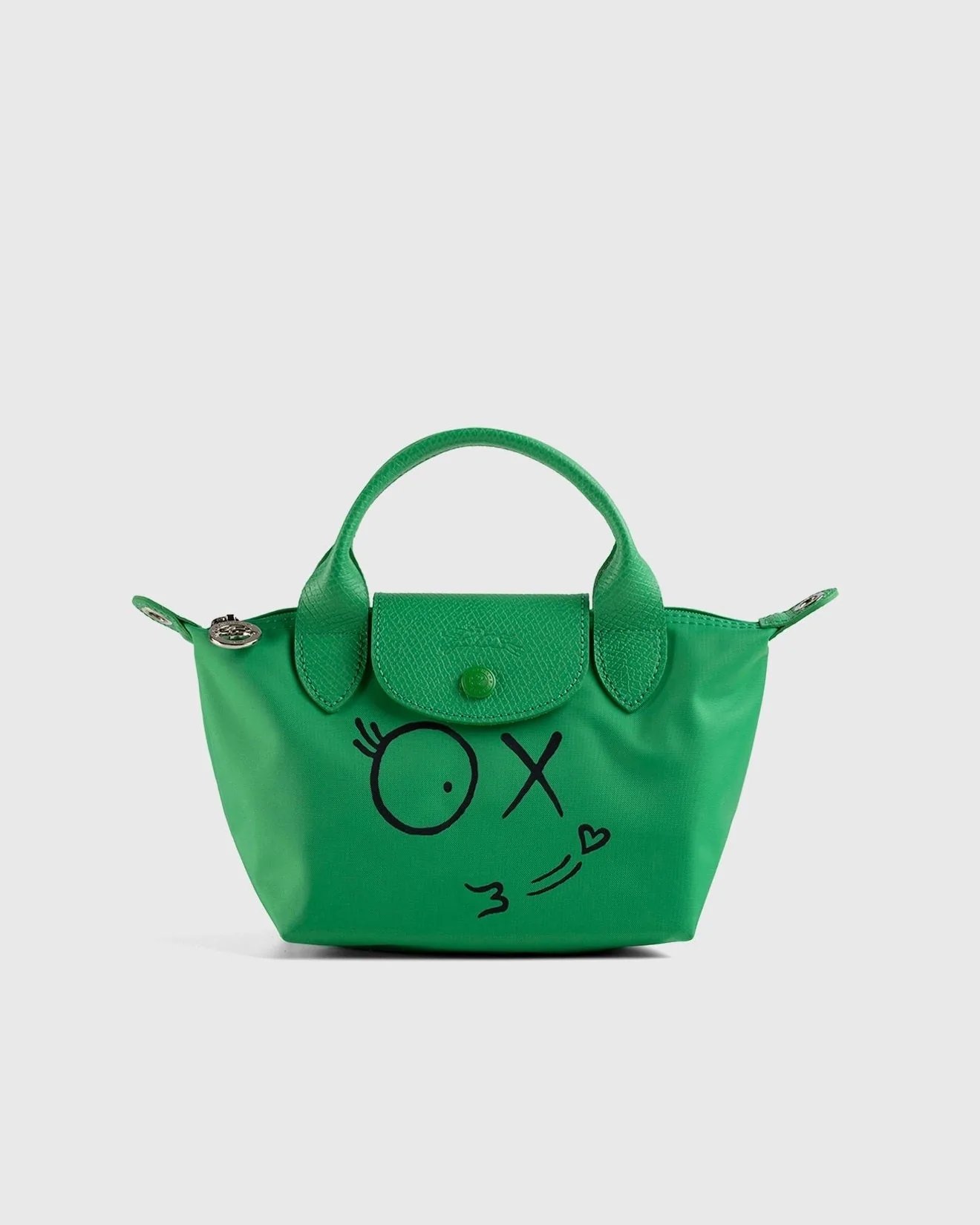 Longchamp x André Saraiva – Le Pliage André Top Handle Bag-20237812