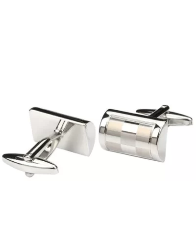 Mens Laser Engraved Cufflink 1