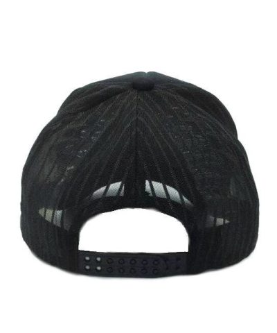 Mens Mesh Leopard Logo Curved Baseball Caps 1