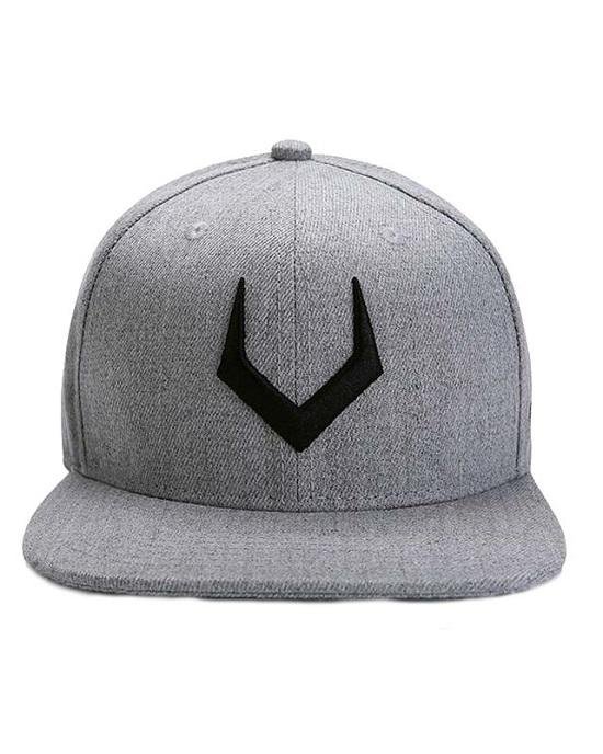Men's Wool 3D Pierced Embroidery Hip Hop Cap-20275001