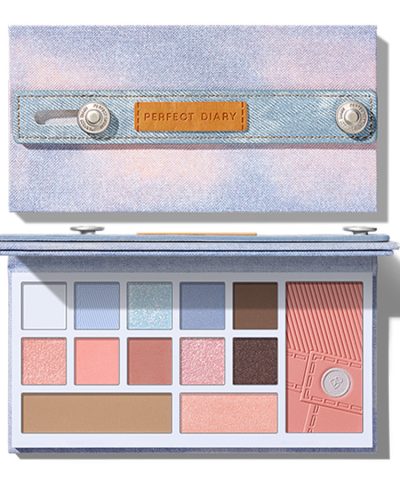 Perfect Diary Designer Eyes And Cheeks Palette (Denim Limited Edition)-12092607
