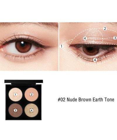 Perfect Diary Essence Eyeshadow Quad - Image 9