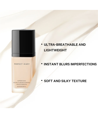 Perfect Diary Supreme Nude Natural Flawless Hydrating Liquid Foundation2