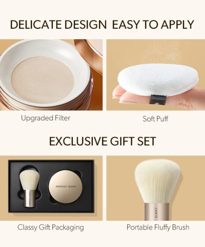 Perfect Diary Weightless Soft velvet Blurring Loose Powder 12092633 3