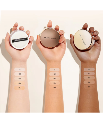Perfect Diary Weightless Soft velvet Blurring Loose Powder3