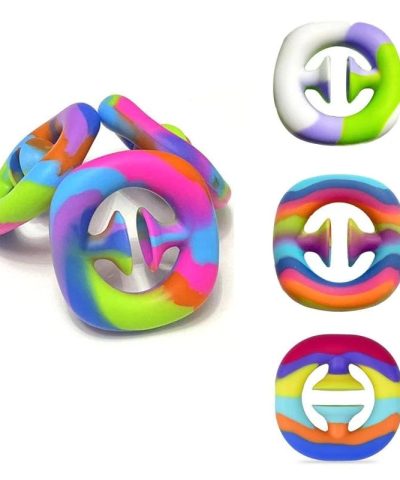 Alternative view of Rainbow Snapperz Fidget Toy