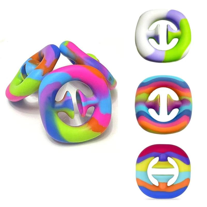 Alternative view of Rainbow Snapperz Fidget Toy