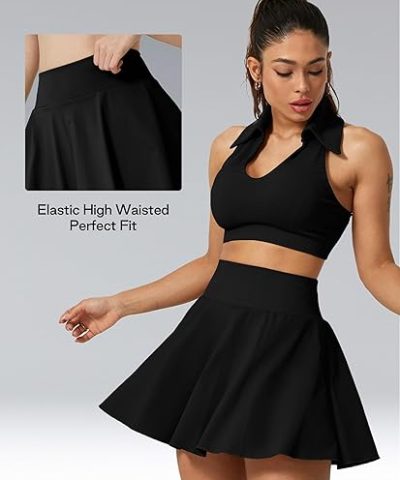 SIINSIIN Tennis Skirts with Pockets Athletic Sports Skorts For Women 11112553 2