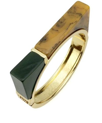 Alternative view of Steffe Acrylic Geometric Bracelets