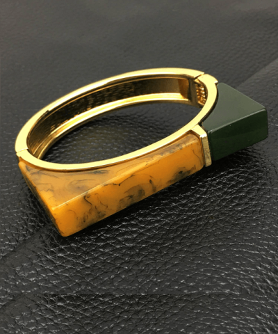 Steffe Acrylic Geometric Bracelets - Image 3