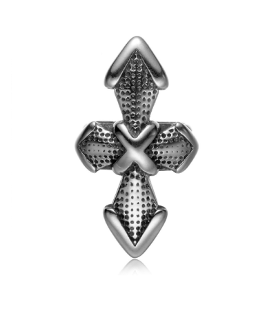 Alternative view of Steffe Men's Stainless Steel Fish Hook Station Bracelet