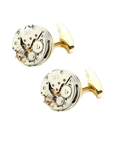 Steffe Mens Watch Movement Cufflinks 1