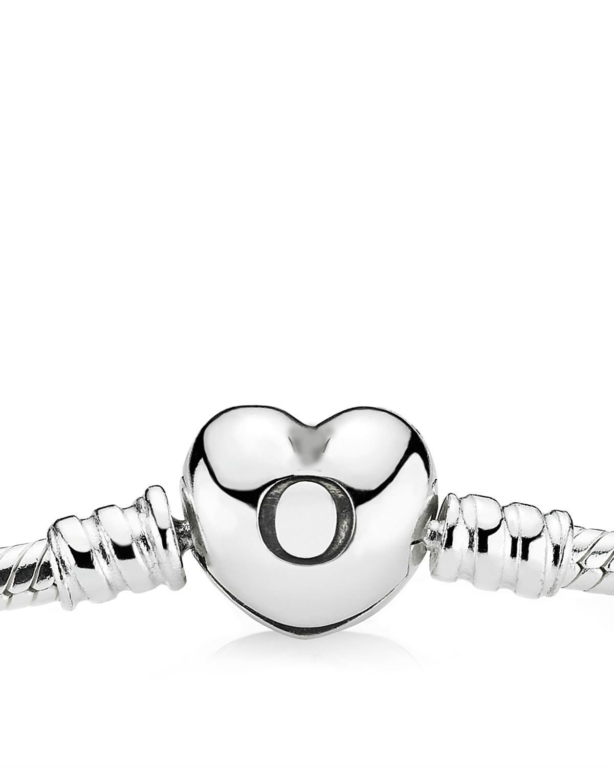 Alternative view of Steffe Sterling Silver Heart Clasp Bracelet
