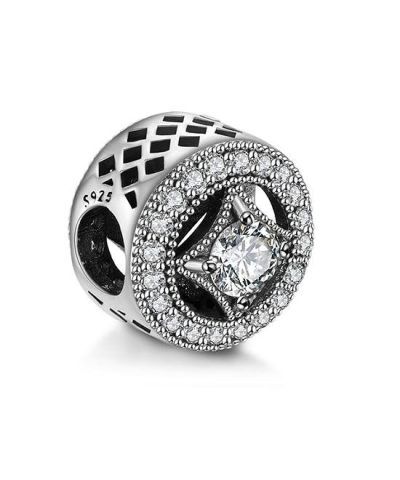 Alternative view of Steffe Sterling Silver Starry Invitations Beads Charms