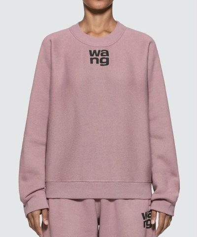 T by Alexander Wang Wash & Go Dense Fleece Sweatshirt-20268405