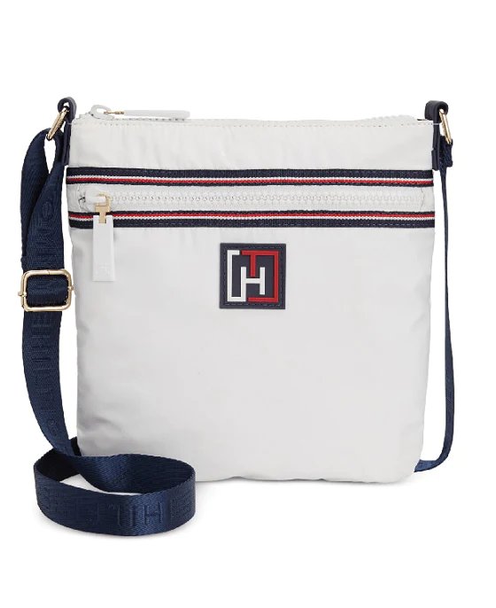 Tommy Hilfiger Active Nylon Flat Small Crossb White-20228708
