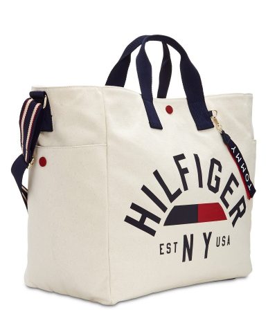 Tommy Hilfiger Arona Printed Canvas Logo Weekender - Image 4