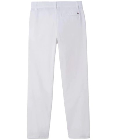 Tommy Hilfiger Big Boys Belted Stretch Twill Pant - Image 3