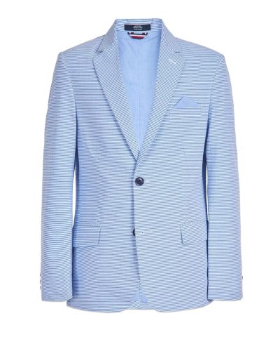 Tommy Hilfiger Big Boys Horizontal Stripe Seersucker Blazer 1