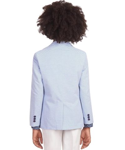 Tommy Hilfiger Big Boys Horizontal Stripe Seersucker Blazer 3