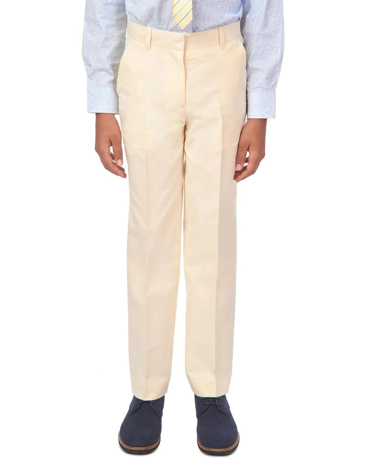 Tommy Hilfiger Big Boys Yellow Oxford Dress Pants-20248926