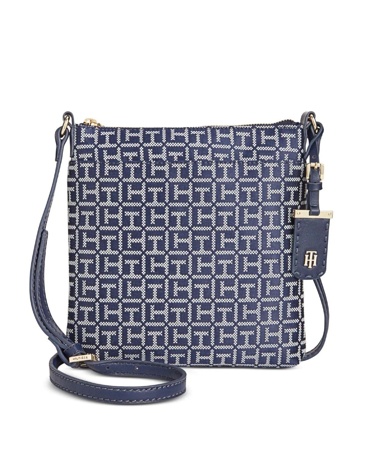 Tommy Hilfiger Julia Monogram Jacquard North South Crossbody-20264897