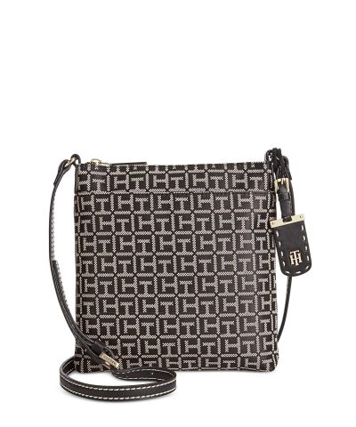 Tommy Hilfiger Julia Monogram Jacquard North South Crossbody-20261523