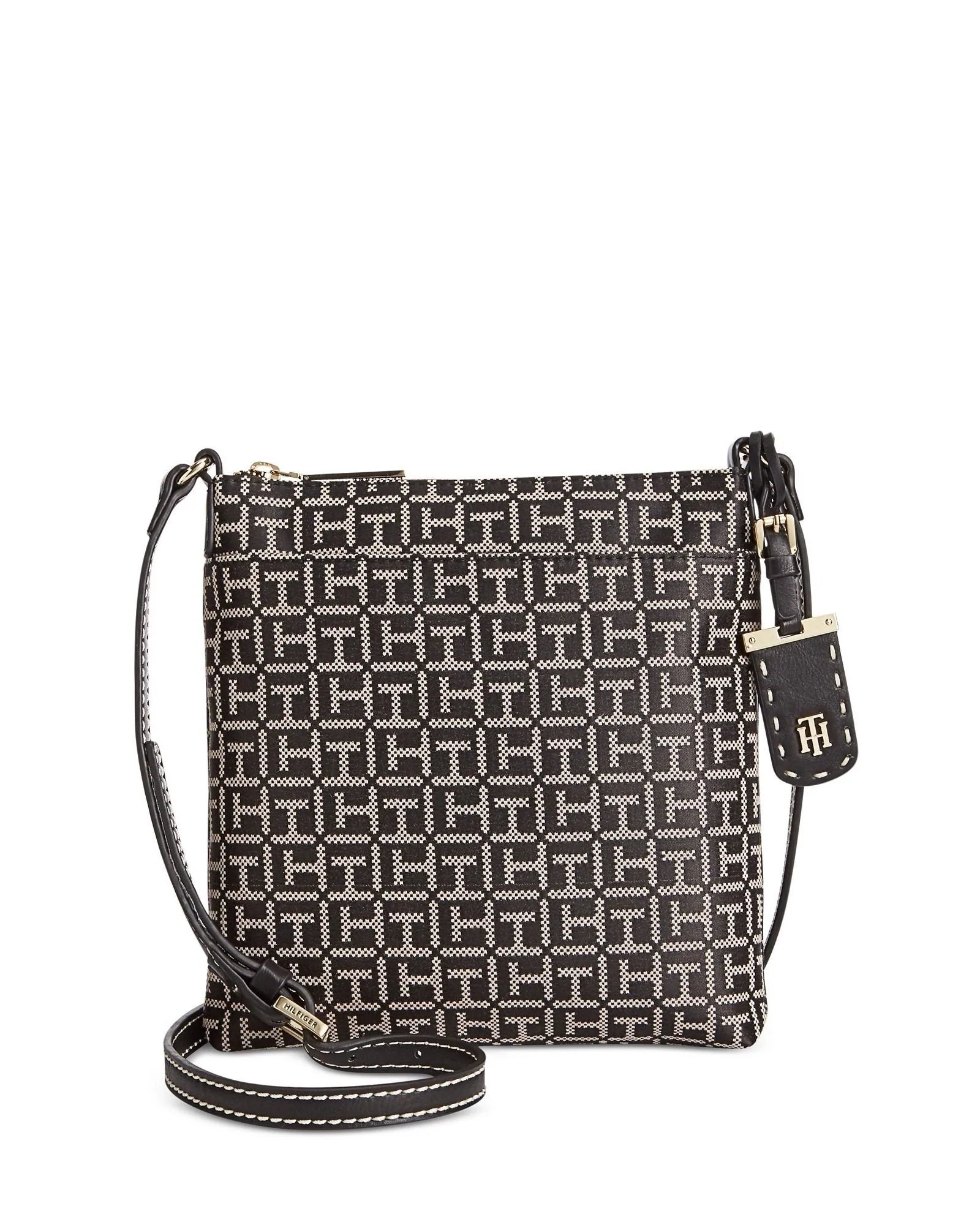Tommy Hilfiger Julia Monogram Jacquard North South Crossbody-20261523