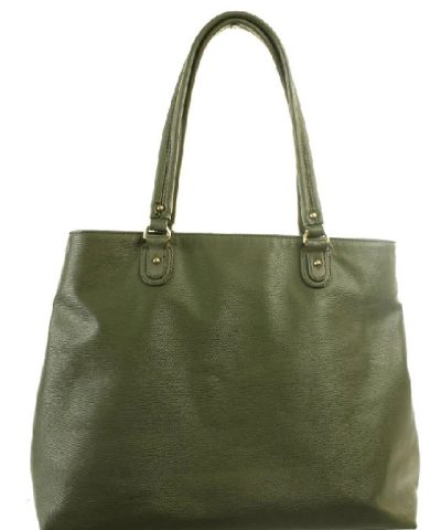 Tommy Hilfiger New Plum Black Textured Alexa Tote 1
