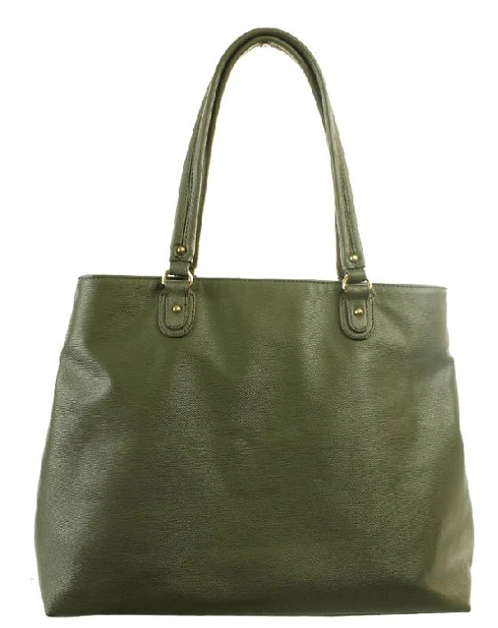 Alternative view of Tommy Hilfiger New Plum Black Textured Alexa Tote