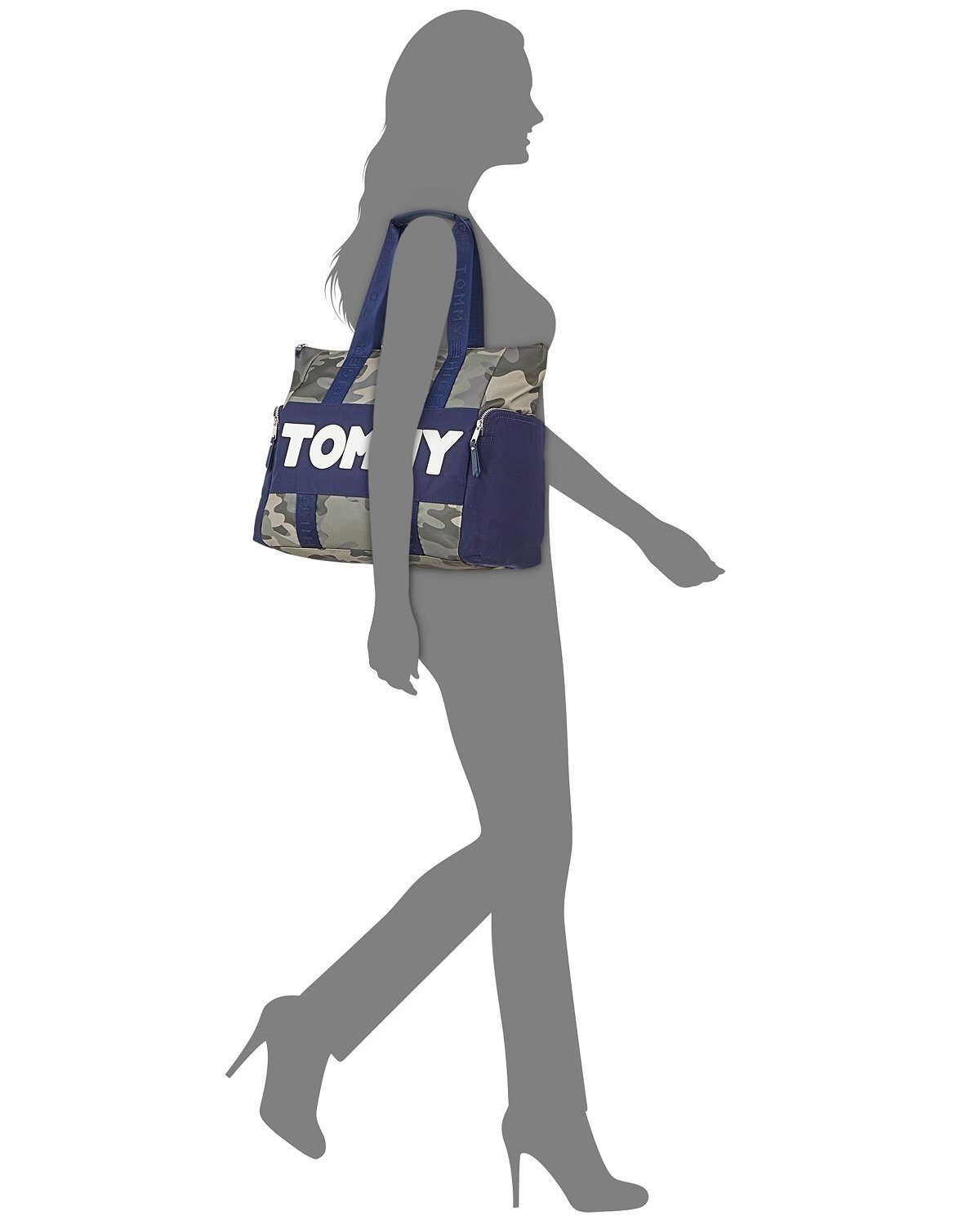 Alternative view of Tommy Hilfiger Nylon Sporty Camo Tote