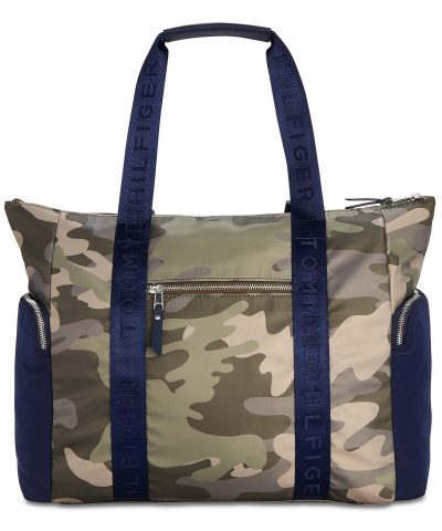 Tommy Hilfiger Nylon Sporty Camo Tote - Image 4