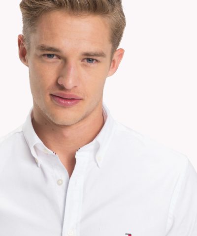 Alternative view of Tommy Hilfiger Slim Fit Stretch Cotton Oxford Shirt