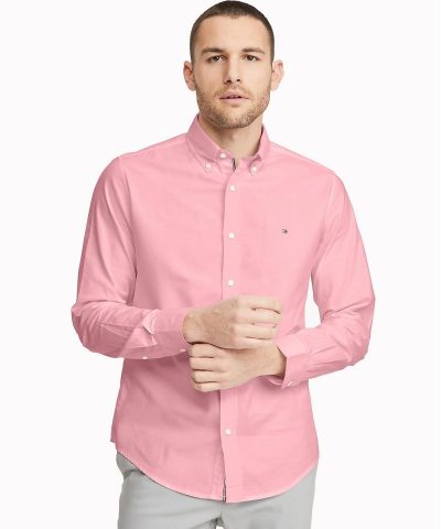 Tommy Hilfiger Slim Fit Stretch Cotton Oxford Shirt-20249554