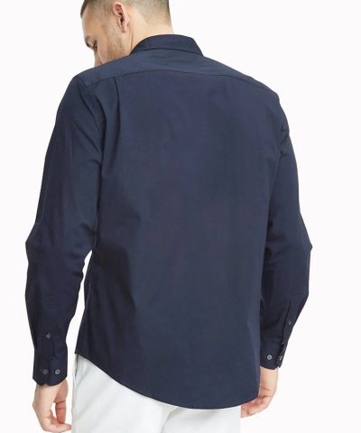 Tommy Hilfiger Slim Fit Stretch Cotton Oxford Shirt - Image 6