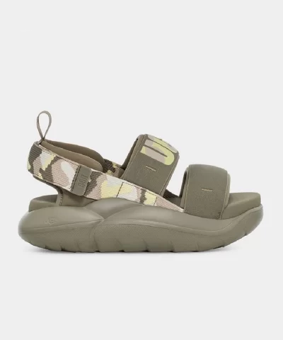 UGG LA Cloud Camopop Sport Sandal In Moss Green-20299628