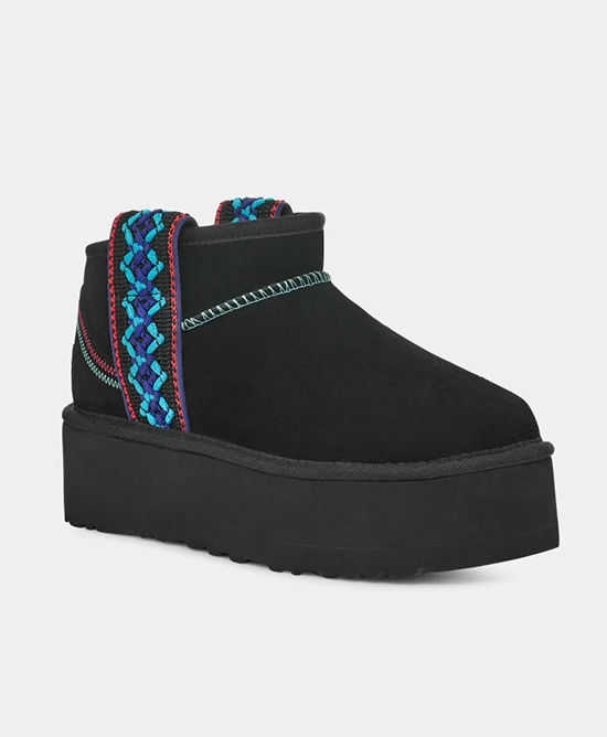 Alternative view of UGG Women's Classic Ultra Mini Braid Platform