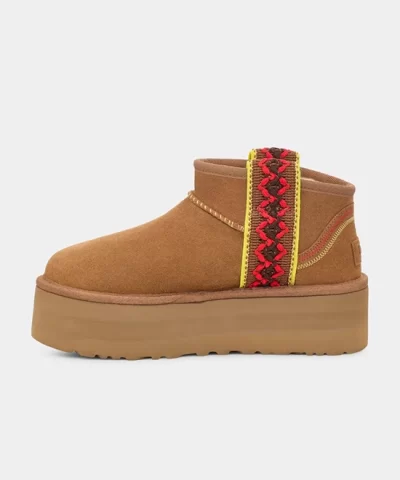 UGG Women's Classic Ultra Mini Braid Platform - Image 11
