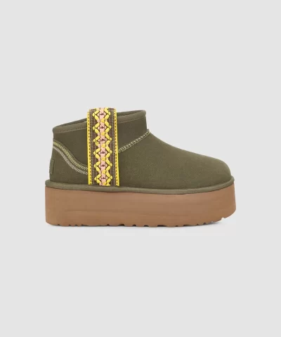 UGG Women's Classic Ultra Mini Braid Platform - Image 13