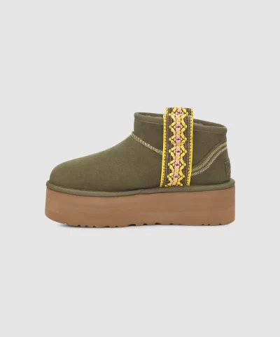 UGG Women's Classic Ultra Mini Braid Platform - Image 15