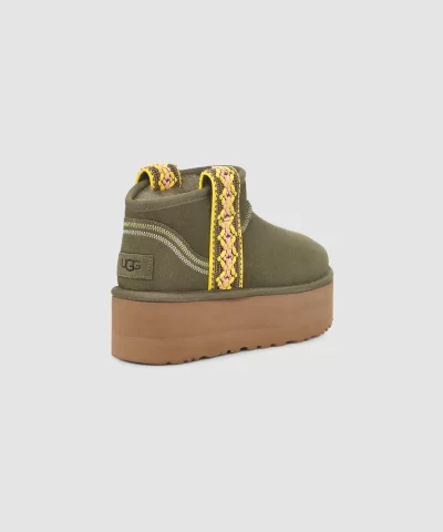 UGG Women's Classic Ultra Mini Braid Platform - Image 16