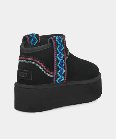UGG Women's Classic Ultra Mini Braid Platform - Image 4