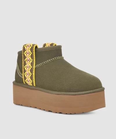 UGG Women's Classic Ultra Mini Braid Platform - Image 6