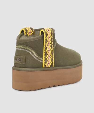 UGG Women's Classic Ultra Mini Braid Platform - Image 8