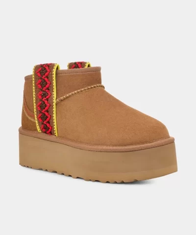 UGG Women's Classic Ultra Mini Braid Platform - Image 10