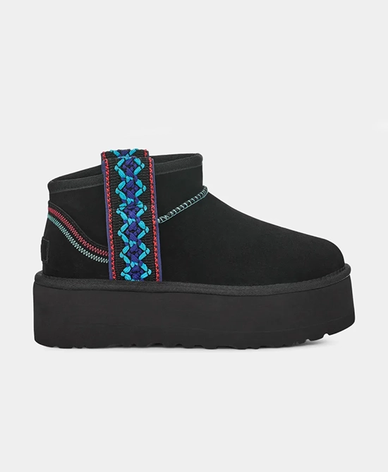UGG Women's Classic Ultra Mini Braid Platform-20316603