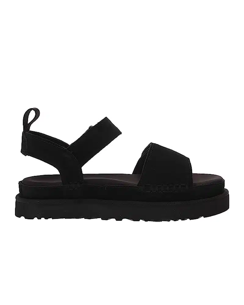 UGG Women's Goldenstar Black Platform Sandal-20299604