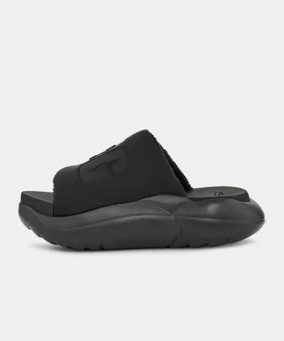 UGG Womens LA Cloud Slide In Black 2