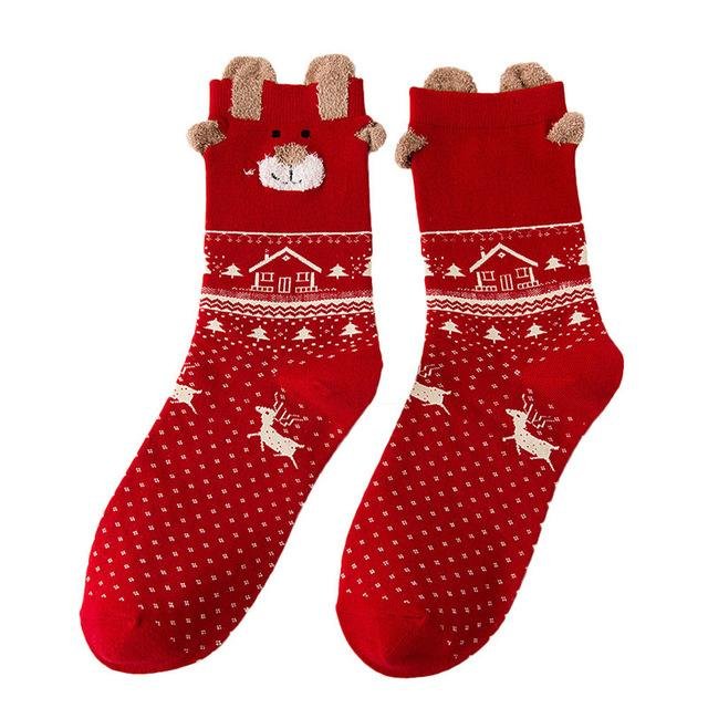 Women's Christmas Cotton Sock-20219675