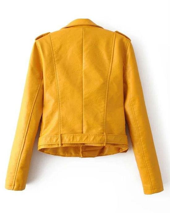 Alternative view of Women's Leather Moto Jacket